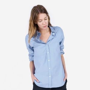Everlane, the Relaxed Poplin Shirt